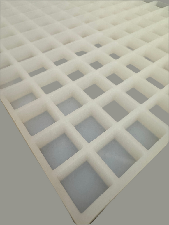 6ml kwadratowa pleśń - 165 wnęk