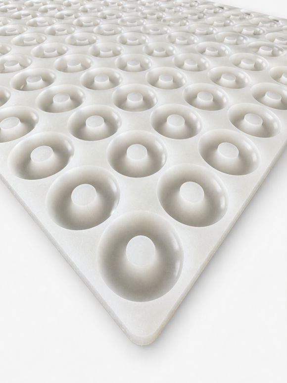 3.4mL Peach Ring Silicone Gummy Mold - 108 Cavities