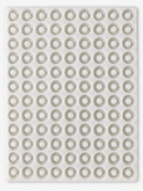 3.4mL Peach Ring Silicone Gummy Mold - 108 Cavities-3