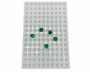 Forma do żelków w kształcie grzybka 3.5 mL - 140 gniazd - pełny widok z gory