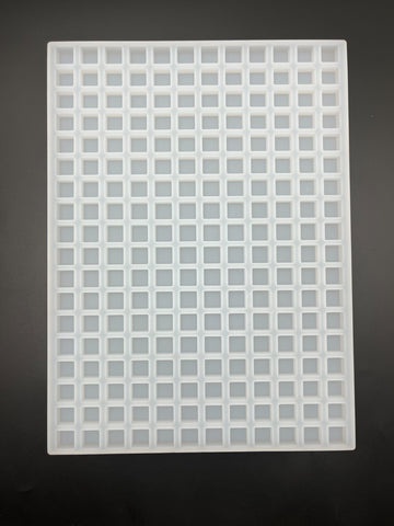 2,5 ml kwadratowej gumowatej pleśni - 216 wnęk - 0