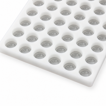 4mL Smiley Face Gummy Mold - 140 Cavities