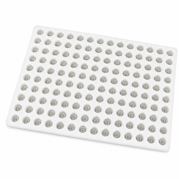 Forma do żelek Smiley Face o pojemności 4 ml - 140 zagłębień