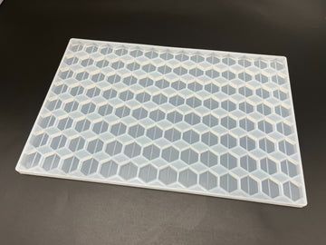 4,6 ml pustego sześciokątnego łamania gumowatej formy