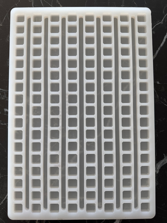 2,3 ml uniwersalnej sześcianki depozytorowej gumowatej pleśni - 136 wnęk