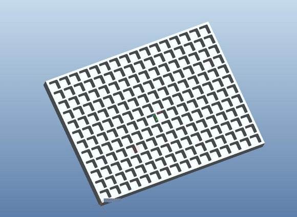 8 ml kostki gumowatej pleśni - 192 wnęki