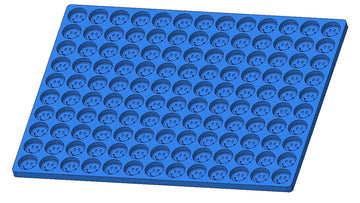 3,3 ml uśmiechnięta monety z monety gumowatej - 0