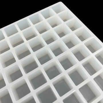 2,5 ml kwadratowej gumowatej pleśni - 216 wnęk