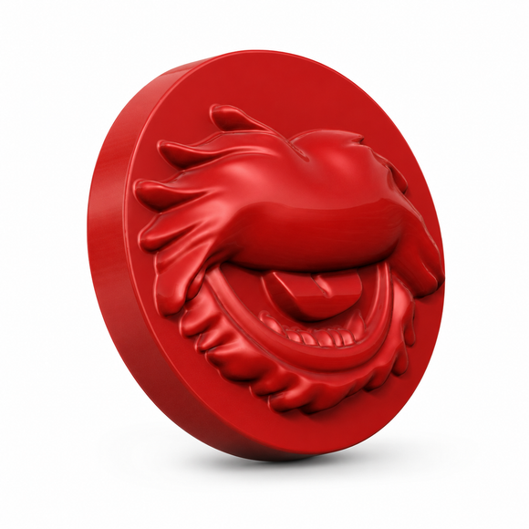 Niestandardowe silikonowe formy do żelków - projekt 3D, logo potwora