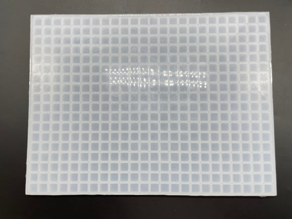 1,5 ml kwadratowej silikonowej gumowatej formie - 432 wnęki